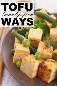 frid tofu with vegetable